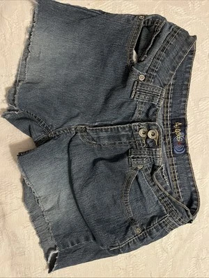 Pantalones cortos Angels Jean denim recortados para mujer talla 9 Foto 1 de 2