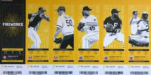 2017 Pittsburgh Pirates Season Ticket Stubs Mint Condition! - Picture 1 of 6