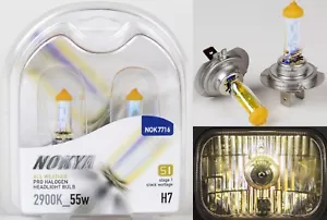 Nokya All Weather H7 Nok7716 55W Two Bulbs Head Light Low Beam Replace Upgrade - Picture 1 of 7