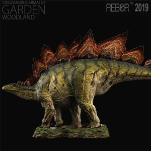 REBOR Stegosaurus ARMATUS GARDEN WOODLAND Resin Dinosaur Model Statue Display - Picture 1 of 4
