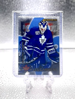 FELIX POTVIN 1997 Donruss Canadian Ice #2 LES GARDIENS /1500 INSERT LEAFS LEGEND - Image 1 of 2