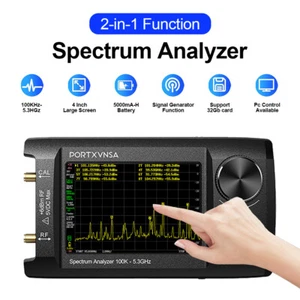 Analizador de espectro multifuncional portátil pantalla generador de señal - Imagen 1 de 26