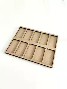 MOVEMENT TRAY 150X 120 MM (Bases 50x25mm) Warhammer Fantasy Oldworld TOW - Foto 1 di 2