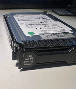 P04172-001 0 Hours NEW BULK HPE MSA 960GB SAS 12G RI SFF SSD - Picture 1 of 2