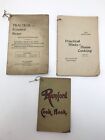 Antique Cookbooks Recipes Hints Home Cooking Rumford Lot 0Ver 100 Years Old!
