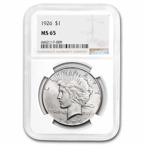 1926 Peace Dollar MS-65 NGC - SKU #92243 Cover