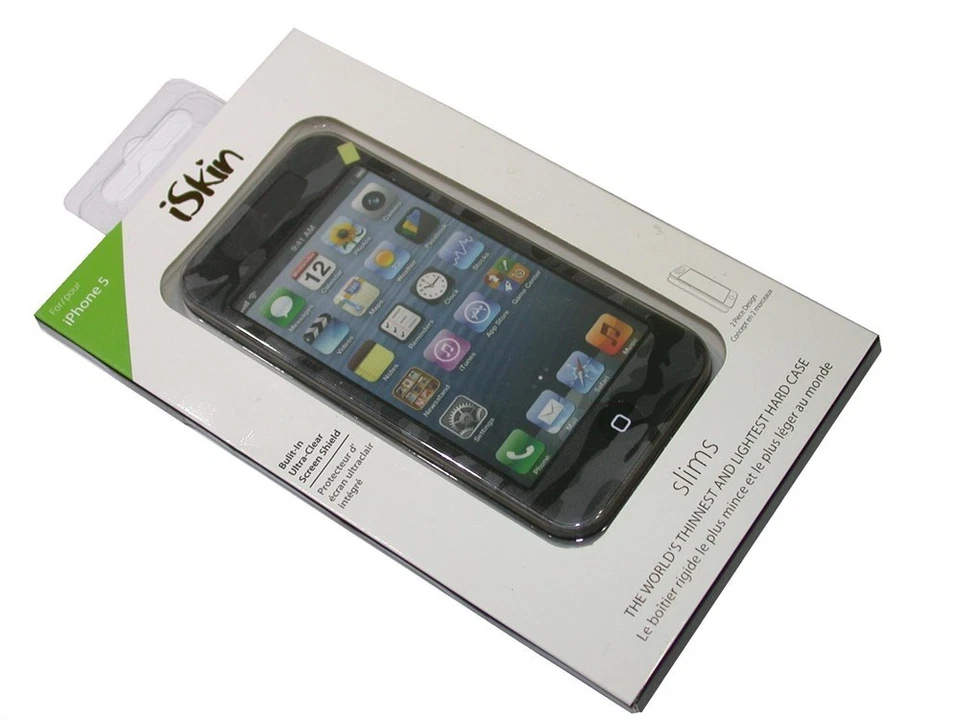 Nueva Funda iSkin Slim Negra Camuflaje para iPhone 5 UBSLM5-KCM - ENVÍO GRATUITO Foto 1 de 2