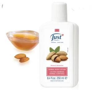 Swiss Just Almond Herbal Body Lotion 250ml Loción Cremosa de Almendra Free Shipp - Picture 1 of 1