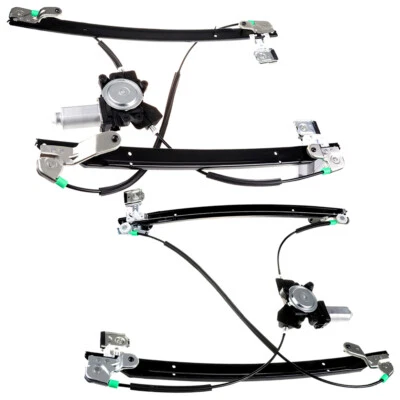 Fits Chrysler Town & Country 2007-04 Power Window Regulator Front LH RH w/ motor - Imagem 1 de 4