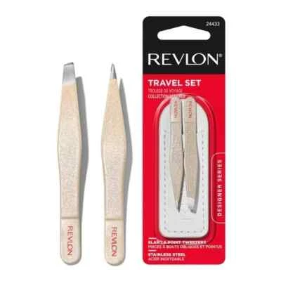 NEW Revlon Designer Series Mini Tweezer Travel Set - Image 1 of 2