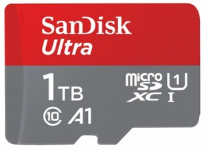 SanDisk 1TB Micro SD Card Ultra Class 10 SDXC Mobile Phone Camera SDSQUA4-1T00 - Picture 1 of 1