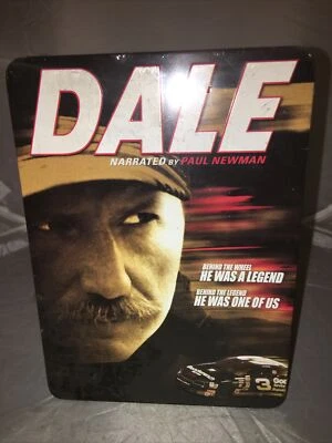 Dale Earnhardt #3 The Movie Narrated by Paul Newman 6 Disc DVD Collectible Tin - Image 1 of 4