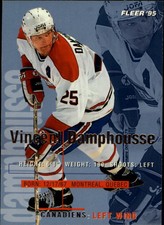 1994-95 Fleer Canadiens Hockey Card #103 Vincent Damphousse