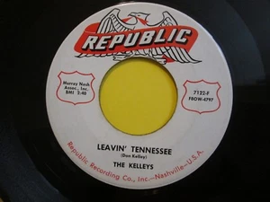 The Kelleys Leavin' Tennessee b/w Devil's Little Angel Folk Country HTF 1955 45  - Picture 1 of 2