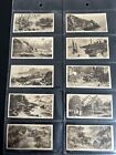 9 X Edwards, Ringer & Bigg Cigarette Cards - Coast And Country - Vg+