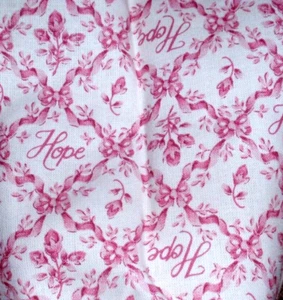 Forro de cesta Longaberger 1997 Horizon Of Hope - Tela Hope - ¡NUEVO! - Imagen 1 de 2