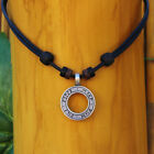 Leather Necklace Men Ladies Viking Chain Surfer Surf Jewelery