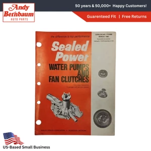 1980 Ford Chevy Pontiac Buick Sealed Power Water Pumps & Fan Clutches Catalog - Picture 1 of 5