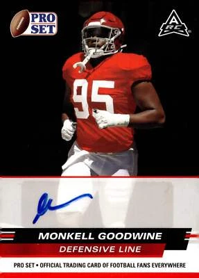 Monkell Goodwine 2022 Leaf Pro Set RC Auto #PSA-MG2 - Image 1 of 2
