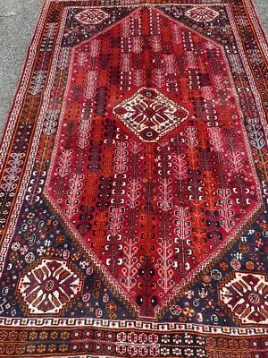 Tapis 245x165cm qashqaï-Shïraz Carpet tappeto teppich rugs Alfombra Matta Teppe - Photo 1/4