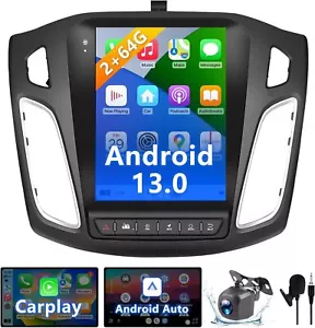 Car Stereo for Ford Focus 2012-2018 Android 9.7'' Touch Screen WiFi GPS 2GB+64GB - Picture 1 of 13