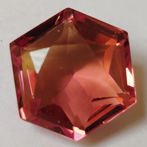 Hervorragender natürlicher Alexandrit hervorragender Sechseckschliff 27,25 ct. Lose Edelstein Geschenk - Bild 1 von 7