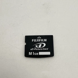 🔥 Fujifilm 🔥 xD Picture Card M 1GB Memory Card (Fits Olympus)  TESTED ✅✅ - Picture 1 of 2