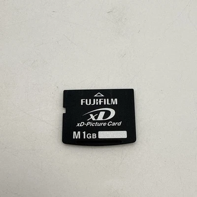 🔥 Fujifilm 🔥 xD Picture Card M 1GB Memory Card (Fits Olympus)  TESTED ✅✅ - Image 1 of 2