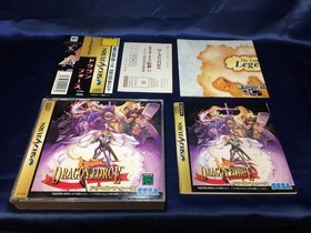 SEGA Saturn Dragon Force Used Game, action RPG, tested, good condition