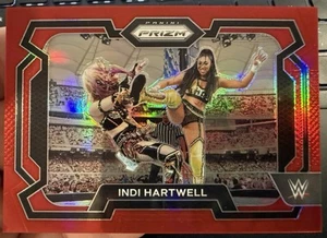 2024 WWE Prizm Indi Hartwell Red Refractor /299 #80 SP - Picture 1 of 2