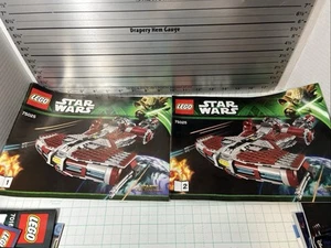 Star Wars Lego 75025 Jedi Defender Class Cruiser Set 2 Instructions Manual Books - Picture 1 of 1