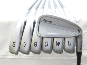 Ping i230 Black Dot Iron Set 5-W,U Ping Alta CB Regular Flex Graphite Shafts** - Picture 1 of 8