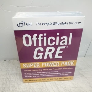 Official GRE Super Power - Paperback - Educational Testing Service - NEW SEALED - Imagen 1 de 6