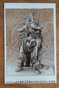 Carte Lidwine , Quête de l'Oiseau du Temps , ( 55 x 85 mm , éd Granit Associés ) - Picture 1 of 2