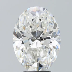 Cert. GIA 4.01 Carat Oval Cut Natural Mined Diamond Loose F color VS2 clarity - Picture 1 of 2