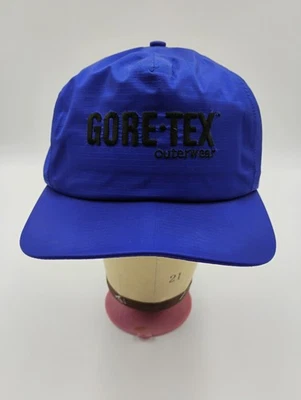 Gorra de Colección Años 90 Gore-Tex Snap Back Mad Hatters EE. UU. Goretex Azul/Púrpura  Foto 1 de 4