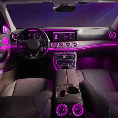 For Mercedes Benz E-Class EQS W213 e400 e43 e53 Air Vent Ambient Light Accessory - Image 1 of 4