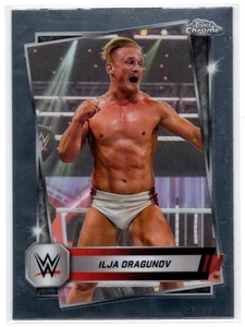 2025 Topps Chrome WWE Ilja Dragunov #47 Monday Night Raw - Foto 1 di 2