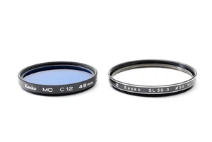 Kenko  Camera Lens  Filter 49mm or  55m Color: blue/transparent  From Japan #177 - Picture 1 of 7