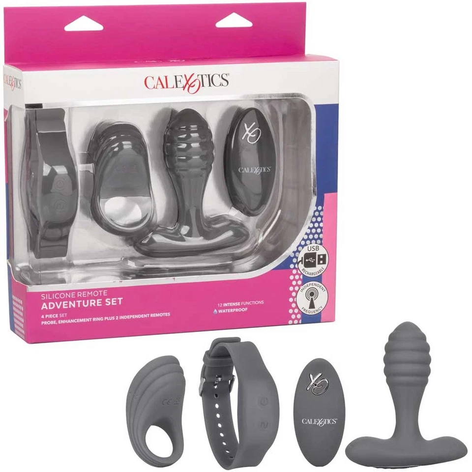 Juego de aventura remoto de silicona Calexotics Se0077823 Foto 1 de 1