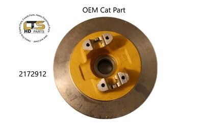 Nuevo rotor de freno de estacionamiento Cat para manipuladores telescópicos TH 2172912 pieza OEM Foto 1 de 4