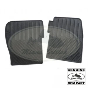 LAND ROVER FLOOR RUBBER FRONT MAT SET DISCOVERY 2 II STC50049AA OEM - Picture 1 of 1