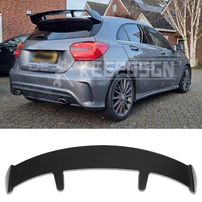 For Mercedes-Benz A Class W176 A45 AMG  52" Rear Roof Wing Spoiler Matte Black - Image 1 of 4