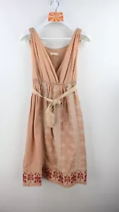 Odd Molly Sleeveless Baby Doll dress In Dusty Peach size 2/UK10 - Bild 1 von 10