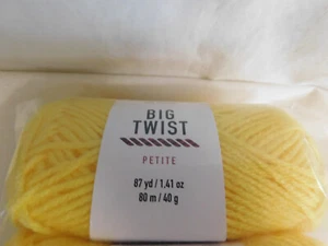 Lote de tinte amarillo Big Twist Petite Varsity 11/6223 - Imagen 1 de 2