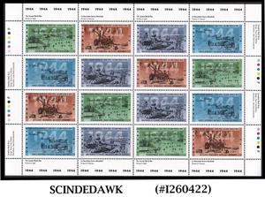 CANADA - 1990 SECOND WORLD WAR WWII - MINIATURE SHEET MINT NH - Picture 1 of 1