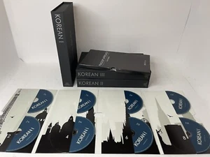 Pimsleur Approach Gold Edition Korean Levels 1-3 Total 48 CD's - Picture 1 of 3