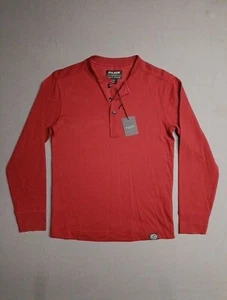 Filson Double Layer Henley Men's XS Extra Small Dark Red NWT - Picture 1 of 9