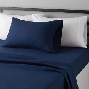 Juego de sábanas de 3 piezas ligeras súper suaves transpirables de fácil cuidado de microfibra con - Imagen 1 de 6