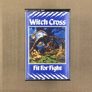 WITCH CROSS Cassette Tape 80s Metal FIT FOR FIGHT LIMITED EDITION REISSUE - Picture 1 of 7